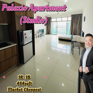 Full Loan/ Palazio Apartment/ Studio/ 484sqft/ Market Cheapest/ AAA Stock/ Mount Austin