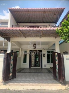 Fully Extend Balcony Car Porch 2 Sty Terrace House Krubong Jaya