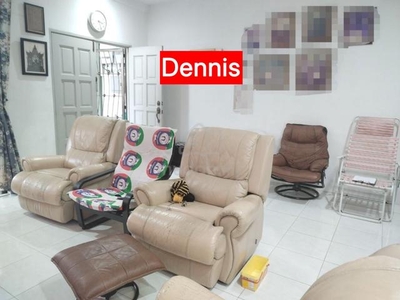 Fully Furnished & Good Condition Double Storey For Rent