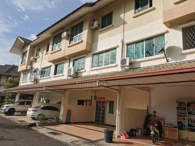 Ganang Villa Unfurnished Townhouse 3 Storey Kepayan Near Airport