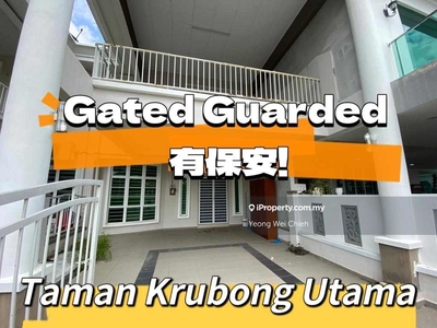 Gated Guarded House Taman Krubong Utama (Riverside) Near Taman Merdeka