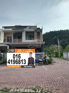 Ipoh gunung rapat partial furnished renovated 2sty endlot house for sa