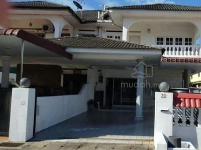 Ipoh gunung rapat renovated extended double sty semi-d house for sale