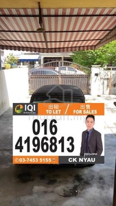 Ipoh jalan kuala kangsar extended double storey house for sale