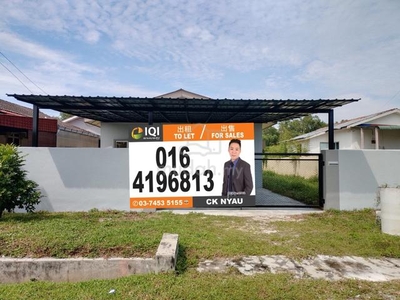 Ipoh lahat super big renovated single storey bungalow house for sale