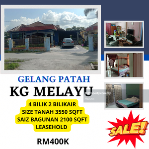 Kampung Melayu, Gelang Patah, 1 Storey Banglow lot