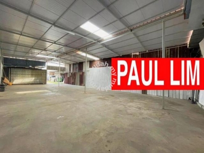 Land SALE at JALAN JELUTONG strategy location with warehouse