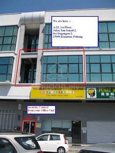 Lorong tun Ismail 2, up stairs office 1st floor for sale