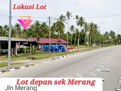 Lot murah depan sekolah Merang Setiu Terengganu