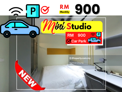 Mini studio with parking 3km KLCC Tepi Great Eastern Mall 8min Jelatek