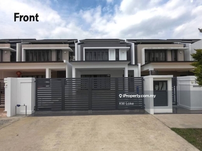 One of the best looking super link double storey house in the area