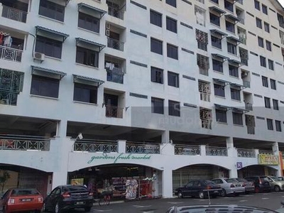 Partially Furnished Melaka Town Area Bandar Hilir Apartment for rent