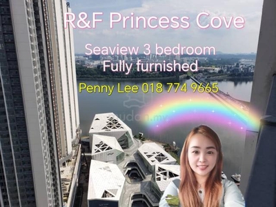 R&F Princess cove -walking distance to RTS/CIQ - Seaview Fully Furnish