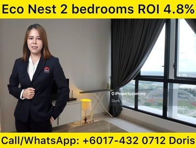ROI 4.8% two beds unit in eco nest