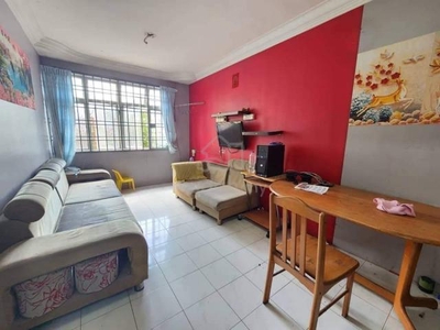 Rose villa apt kulai medium cost renovated 100% loan cash bck nice‼️