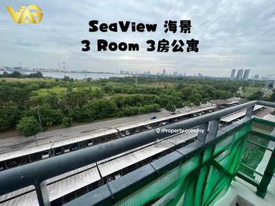 Seaview 3 Room Apartment Close To Aeon Permas Jaya Econsave Macdonal