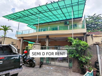 Semi D @ Air panas for rent , Ready to move in