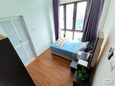 Single Bed Room attached Private Bathroom with AC @ Old Klang Road ,Fully Furnished #SKYOKR