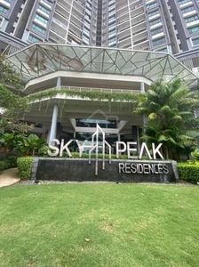 Sky Peak Residence corner reno full loan cash back setia tropika‼️