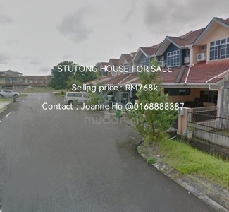 Stutong, Double-Storey Intermediate House For Sale