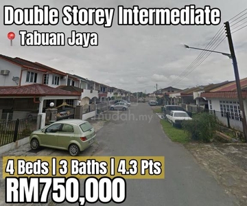 Tabuan Jaya 4.3 Pts Double Storey Intermediate
