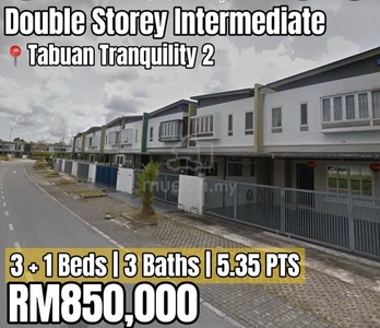 Tabuan Tranquility 2 Double Storey Intermediate 5.35 Pts
