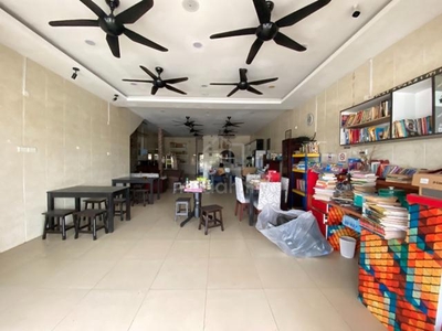 Taman Kempas Utama Renovated 2 storey shop office Facing mainroad