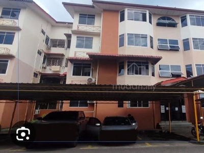 Taman Satria Apartment at Menggatal Town