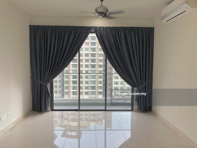 Well Maintain Renovated Partial Furnished High Floor unit Pool View