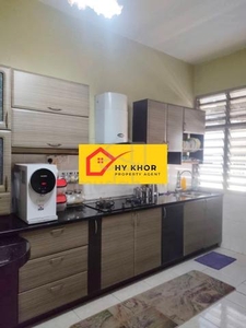 【WORTH BUY】2st Taman Jawi indah with kitchen cabinet Jawi