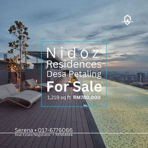 Fully Furnished Nidoz Residences Desa Petaling Condominium for SALE!