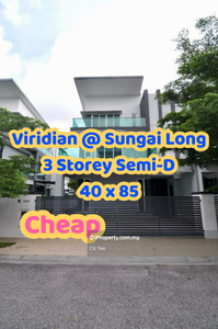 Cheapest Unit In Market! 3 Storey Semi D With Big Land Area