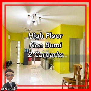 High Floor / Furnished / 2 Carparks / Non Bumi