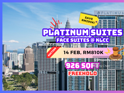 Lelong Save Rm290k Platinum Suite @ Face Suite KLCC