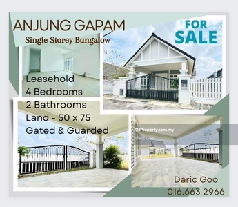 Single Storey Detached House At Taman Anjung Gapam Bemban Jasin Melaka