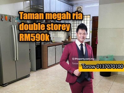 Taman Megan ria double storey sale