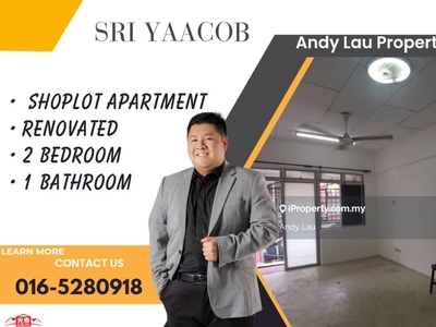 Taman Sri Yaacob Shoplot Apartment For Sale