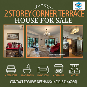 2 Storey Corner Lot Terrace For Sale
