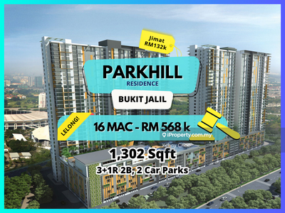Bank Auction Save Rm132k Parkhill Condo @ Bukit Jalil Stadium