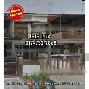 Jalan Scientex Jaya 11, Taman Scientex-2nd bank lelong
