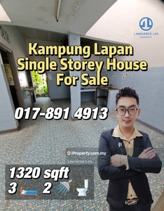 Kampung Lapan Single Storey House For Sale