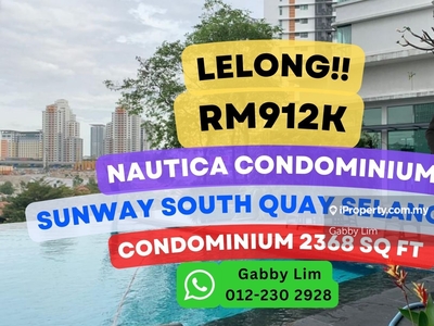 Lelong Super Cheap Nautica Condominium @ Bandar Sunway Selangor