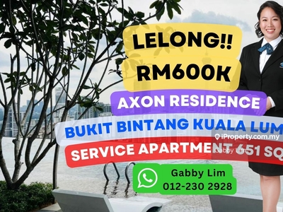 Lelong Super Cheap Service Residence @ Axon Bukit Bintang Kuala Lumpur