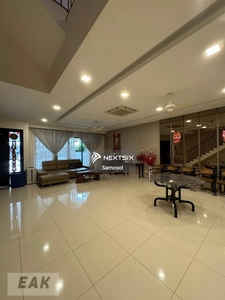 Duta Villa Setia Alam Fully Furnished Triple Storey Superlink House
