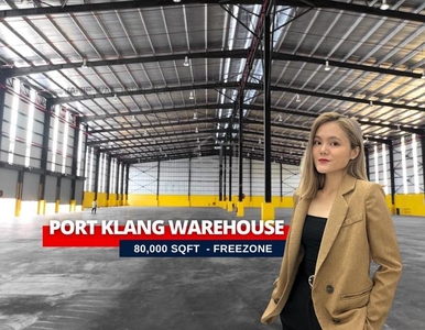 Malaysia Port Klang Free Zone Warehouse Office trade logistics centre