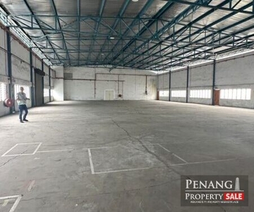 Prai Perai Factory Warehouse for RENT