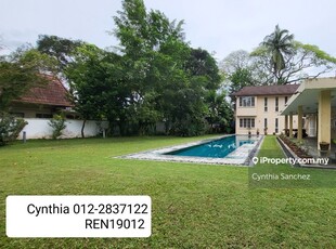 Double storey bungalow with private pool