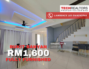 Fully Furnished Bukit Banyan 2 Stry Terrace for Rent