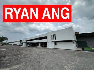 Kulim Industrial Park Detached Big Factory For Rent A & B Warehouse