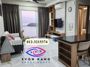 Quaywest @ Bayan Lepas 886SF Fully Furnished with Perfect Sea View
